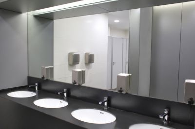 Bathroom Mirror Installation