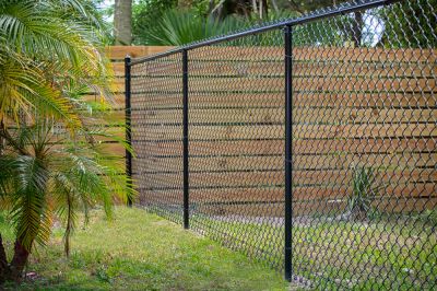 Decorative Chain Link Fence Installation