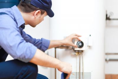High Efficiency Gas Water Heater Installation