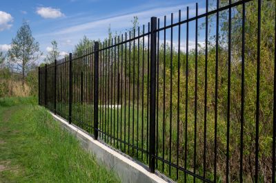 Ornamental Aluminum Fence Installation