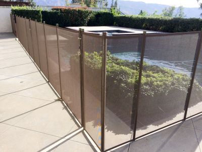 Vinyl Pool Fence Installation, Pro Services, Oregon