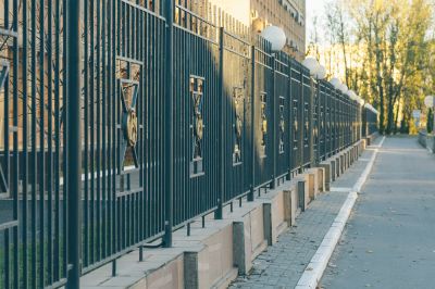 Wrought Iron Fence Panels Installation