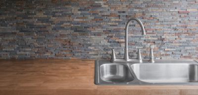 Clear Glass Backsplash Tiles Installation - Pro Services Memphis, Tennessee