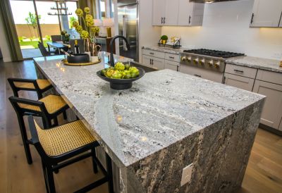 Solid Granite Countertops Installation