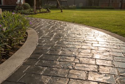 Stamped Concrete Walkway Repair - Pro Services Madison, Wisconsin